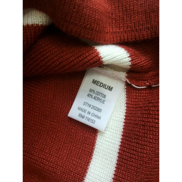 Poof Apparel Women's Pullover Sweater med rust color - Picture 5 of 7